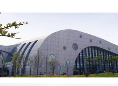 上海会议中心外景网架工程